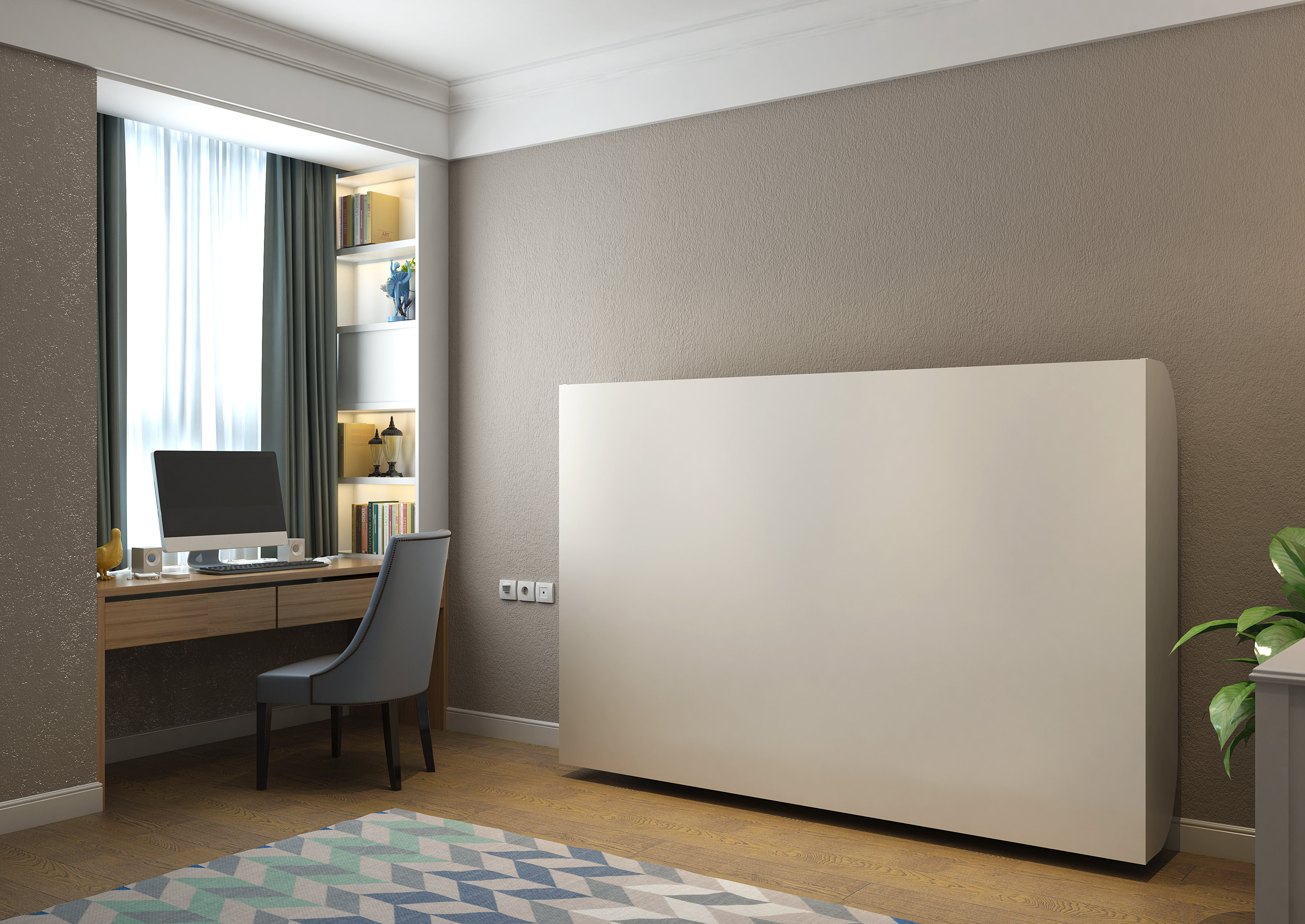 Low profile murphy bed hotsell